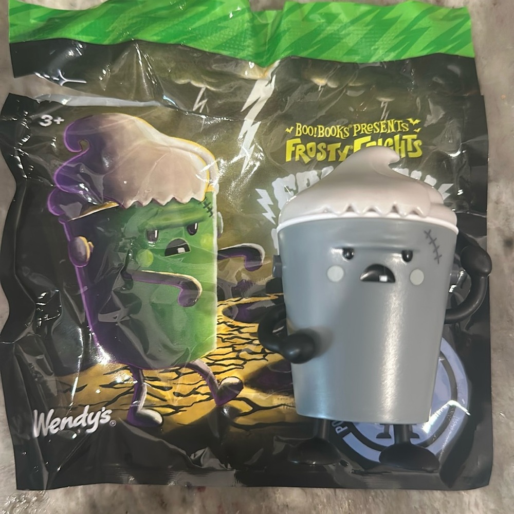 Wendy’s Frosty Fright Rare Silver Scream